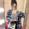 69312b0a908475d562cd9616 GUCCI Wool-Blend Knit Polo Collar Cardigan with Double G Logo Unisex