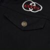 69312bcf908475d562cd9647 GUCCI Embroidered Denim Jacket Unisex Style Y049