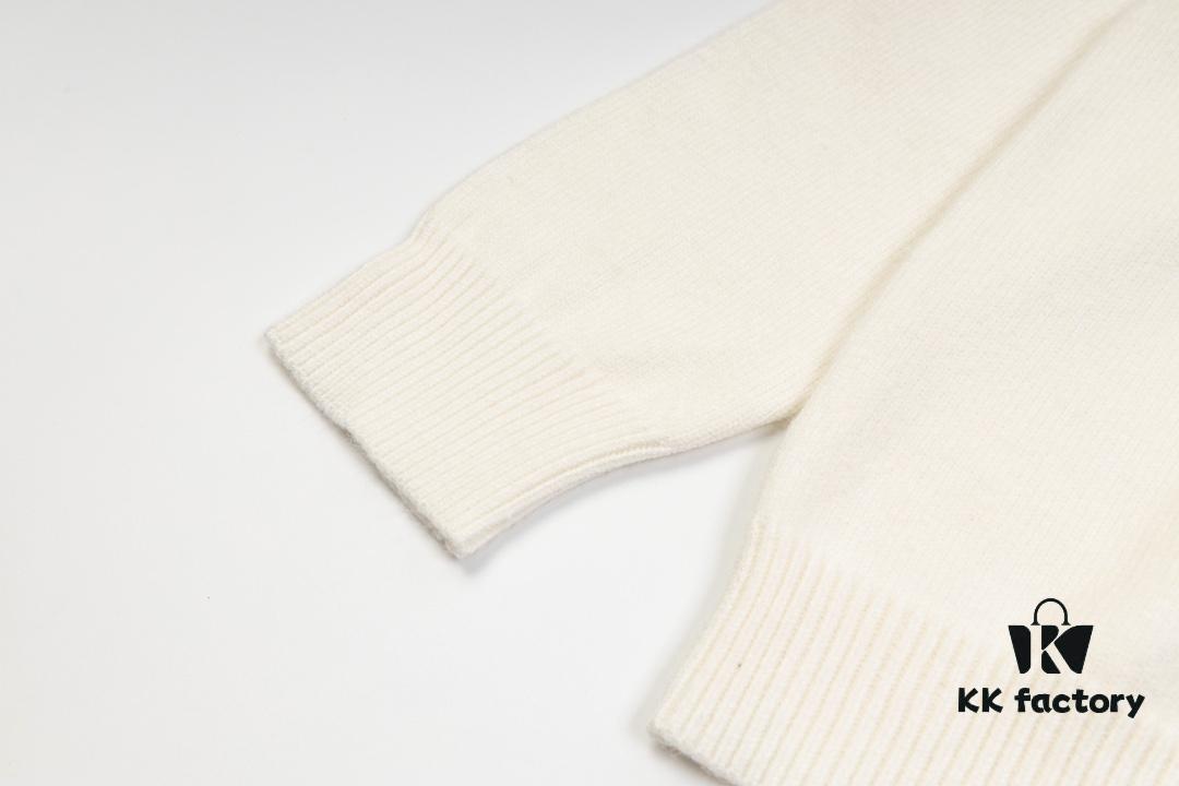 69312c11908475d562cd9661 GUCCI Crew Neck Jacquard Knitwear Unisex Sweater High-Density Wool Blend Soft Skin-Friendly Fit