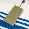 GUCCI Crew Neck Jacquard Sweater Unisex High-Density Wool Blend Premium Knitwear White