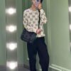 69312c60908475d562cd9679 GUCCI Crew Neck Jacquard Full Print Sweater Unisex High-Density Wool Blend Soft Skin-Friendly Fashion Statement Perfect Fit