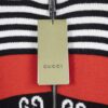 69312daa908475d562cd96e3 GUCCI Color-Block Ribbed Knit Zip-Up Cardigan, Unisex Design, High-Density Wool Blend, Smooth and Soft Fabric, Premium Craftsmanship
