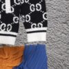 69312db3908475d562cd96e4 GUCCI Color-Block Ribbed Knit Zip-Up Cardigan, Unisex Design, High-Density Wool Blend, Smooth and Soft Fabric, Premium Craftsmanship