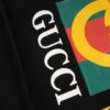New Gucci Red-Green Double Ring Printed Logo Button-Up Shirt with Plaid Pattern