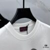 69312e35908475d562cd9716 Gucci 2025FW Spring/Summer New Round Neck T-Shirt for Layering or Outerwear, 3D Logo Embossed Slightly Oversized Short-Sleeve Tee Made of 260g Reactive Cotton