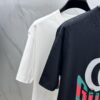 69312e4c908475d562cd971e Gucci 2025 FW Spring/Summer New Arrival Round Neck T-Shirt for Layering or Outerwear, 3D Logo Micro-Oversized Short-Sleeve Tee Made of 260g Active Cotton