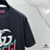 69312e55908475d562cd9722 Gucci 2025 FW Spring/Summer New Arrival Round Neck T-Shirt for Layering or Outerwear, 3D Logo Micro-Oversized Short-Sleeve Tee Made of 260g Active Cotton