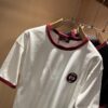 69312e61908475d562cd9728 Gucc* Gu Family 2025 Spring/Summer New Unisex Couple's Casual Loose Cotton Crew Neck Short Sleeve T-Shirt