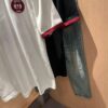 69312e68908475d562cd972b Gucc* Gu Family 2025 Spring/Summer New Unisex Couple's Casual Loose Cotton Crew Neck Short Sleeve T-Shirt