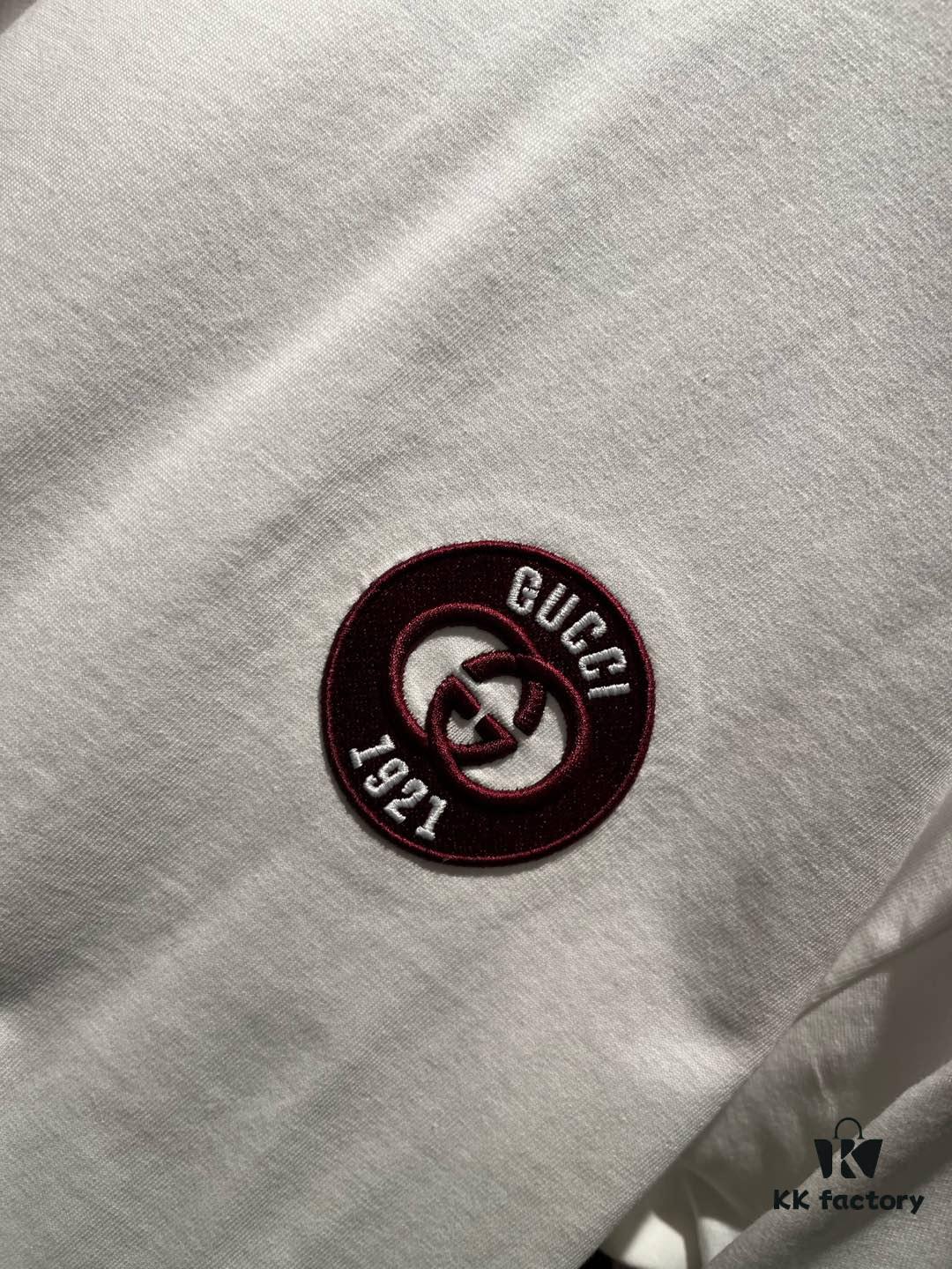 69312e6e908475d562cd972d Gucc* Gu Family 2025 Spring/Summer New Unisex Couple's Casual Loose Cotton Crew Neck Short Sleeve T-Shirt