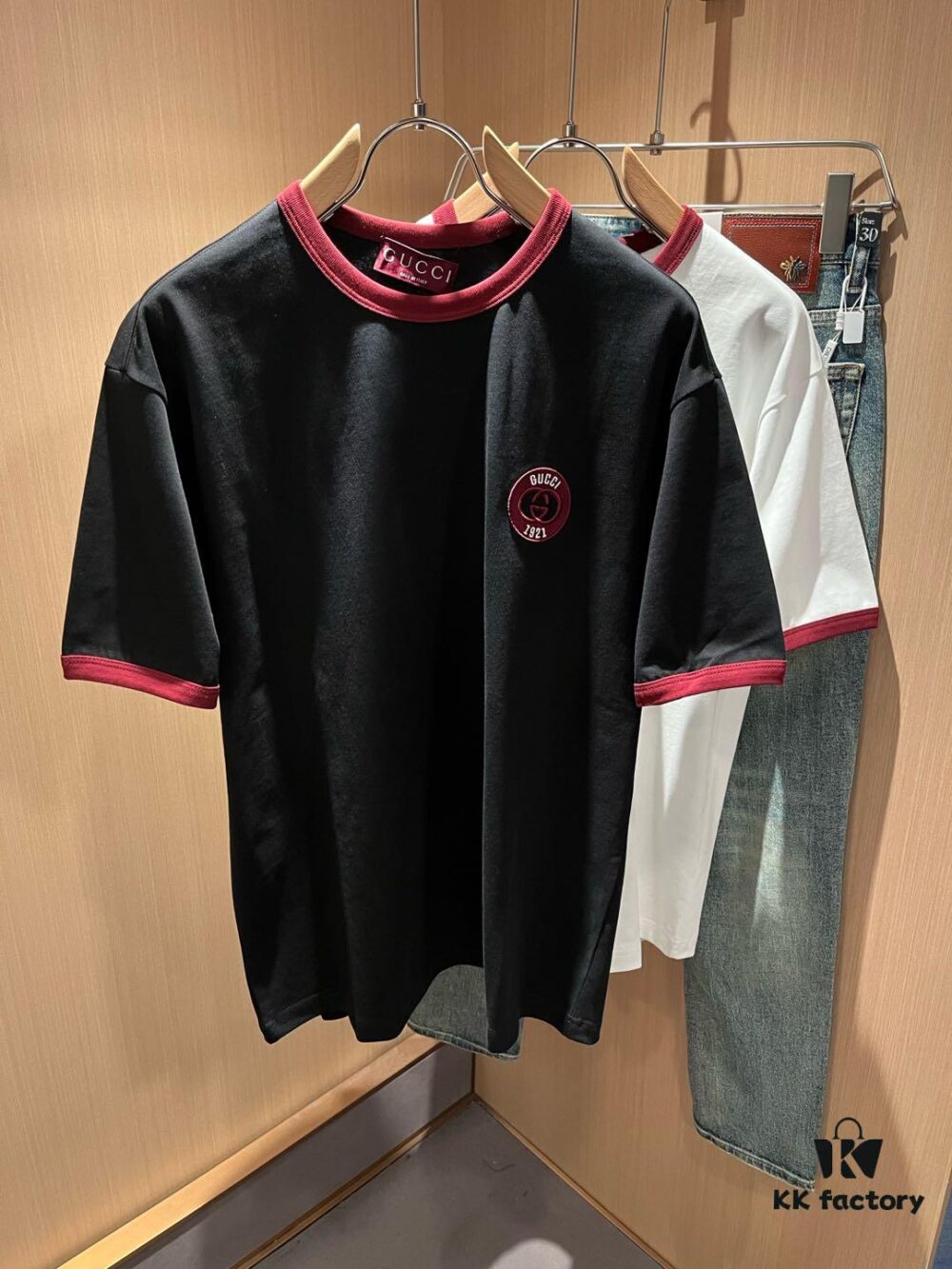69312e6e908475d562cd972e Gucc* 2025 Spring/Summer New Unisex Couple Casual Loose Cotton Round Neck Short Sleeve T-Shirt
