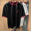 69312e6e908475d562cd972e Gucc* 2025 Spring/Summer New Unisex Couple Casual Loose Cotton Round Neck Short Sleeve T-Shirt