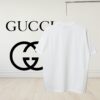 69312ee7908475d562cd975c Gucci Vintage Double G Embroidered Pocket Short Sleeve T-Shirt Classic Unisex Casual Cotton Top