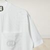 69312ee8908475d562cd975d Gucci Vintage Double G Embroidered Pocket Short Sleeve T-Shirt Classic Unisex Casual Cotton Top