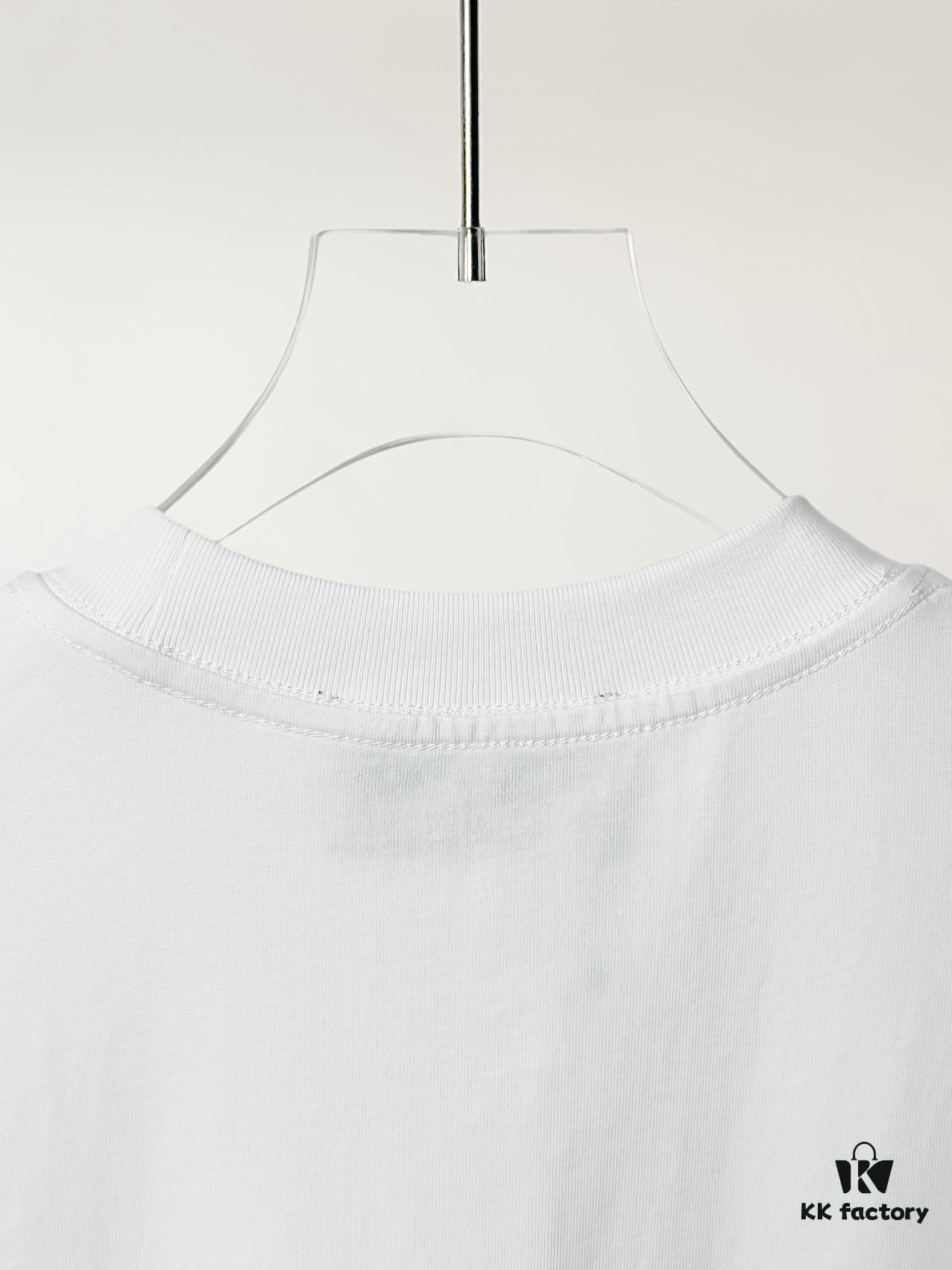 69312ef5908475d562cd9761 Gucci Vintage Double G Embroidered Pocket Short Sleeve T-Shirt Classic Unisex Casual Cotton Top