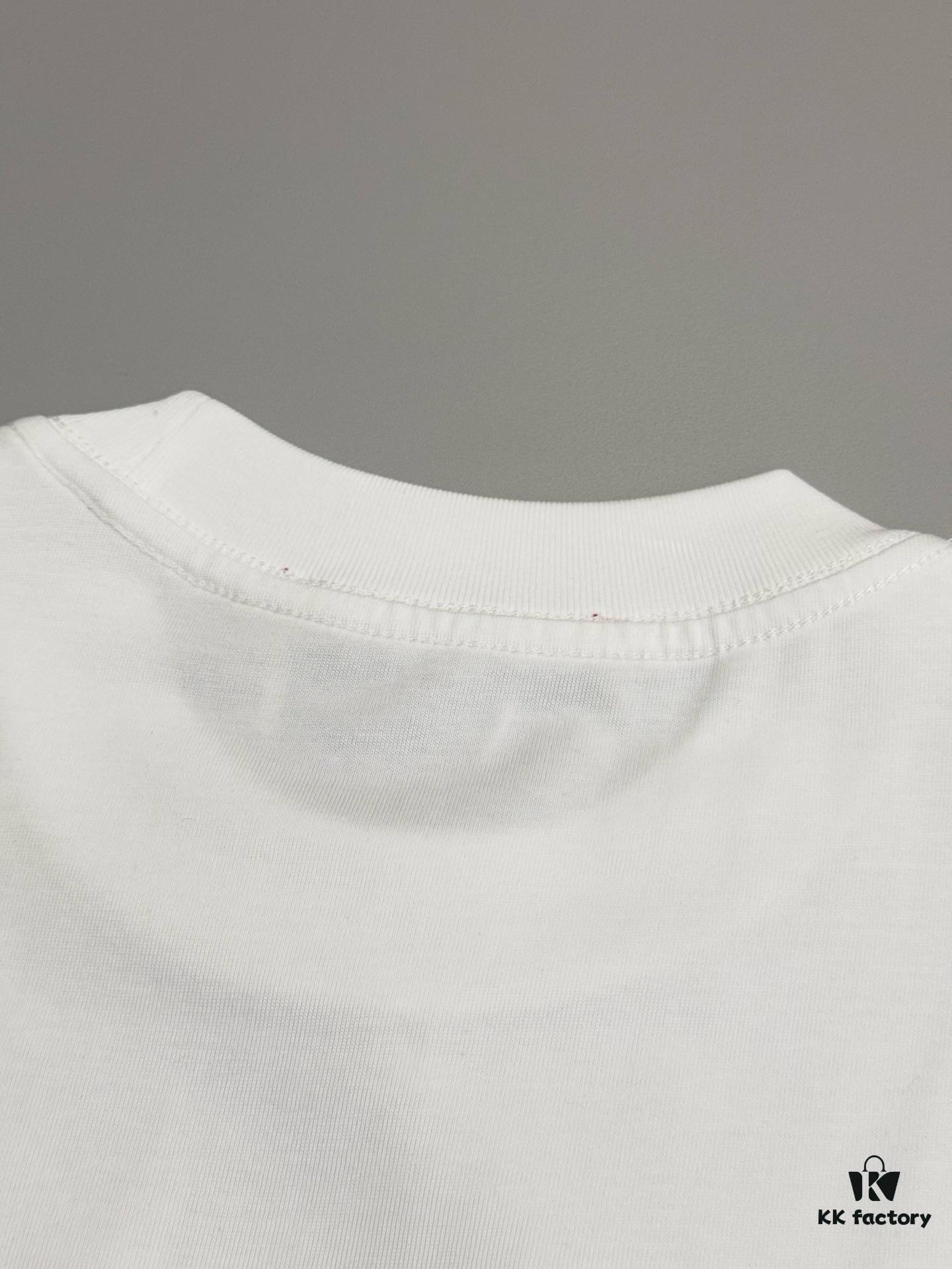 69312f0d908475d562cd9769 Gucci Double G Embroidered Pocket Short-Sleeve T-Shirt Classic Versatile Youthful Style