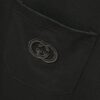 69312f2d908475d562cd9771 Gucci Logo Embroidered Patch Pocket Sleeveless T-Shirt Classic Stylish Youthful Cotton Top Unisex