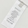 69312f91908475d562cd9784 High-End Gucci Round Neck Short Sleeve T-Shirt with Front and Back Embroidered Logo, Premium 280g Double-Yarn Combed Cotton, Pre-Shrunk Washed Fabric, Unisex Fit, Official Website Detailing, Three Labels Complete