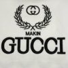 69312fb1908475d562cd978b High-End Gucci Style Premium Jump Stitch Embroidered Round Neck Short Sleeve T-Shirt, 280g Double-Yarn High Gram Weight 100% Combed Cotton, Pre-Shrunk 1x1 Double Yarn Washed Fabric Resists Deformation, Unisex Design with Official Website Details, Front and Back Letter Logo Embroidery, Patch on Reverse, Complete Triple Labels, Moisture-Proof Paper Packaging, Distinct from Market Standard Goods, Comfortable Fit with OXs Silhouette