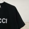 69312fca908475d562cd9791 High-End Gucci Round Neck Short Sleeve T-Shirt with Front and Back High-Stitch Embroidered Logo, 280g Double-Yarn Premium Combed Cotton, Pre-Shrunk Washed Fabric, No Deformation, Unisex Design, Official Website Details, Three Labels Included, Moisture-Proof Paper Packaging, Distinct from Market Standard Products, Comfortable Fit with OXS Silhouette