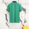 69313024908475d562cd979f GUCCI Men's Polo Shirt with Notched Lapel, Color-Block Collar and Embroidered GG Logo