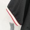 69313058908475d562cd97af GUCCI Men's Polo Shirt with Notched Lapel, Color-Blocked Collar, and Embroidered GG Logo