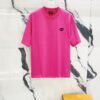 69313119908475d562cd97d9 GUCCI Crew Neck Short Sleeve T-Shirt 320g with Embroidered Double G Logo