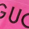 69313130908475d562cd97df GUCCI Crew Neck Short Sleeve T-Shirt 320g with Embroidered Double G Logo