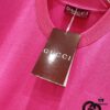 69313132908475d562cd97e0 GUCCI Crew Neck Short Sleeve T-Shirt 320g with Embroidered Double G Logo