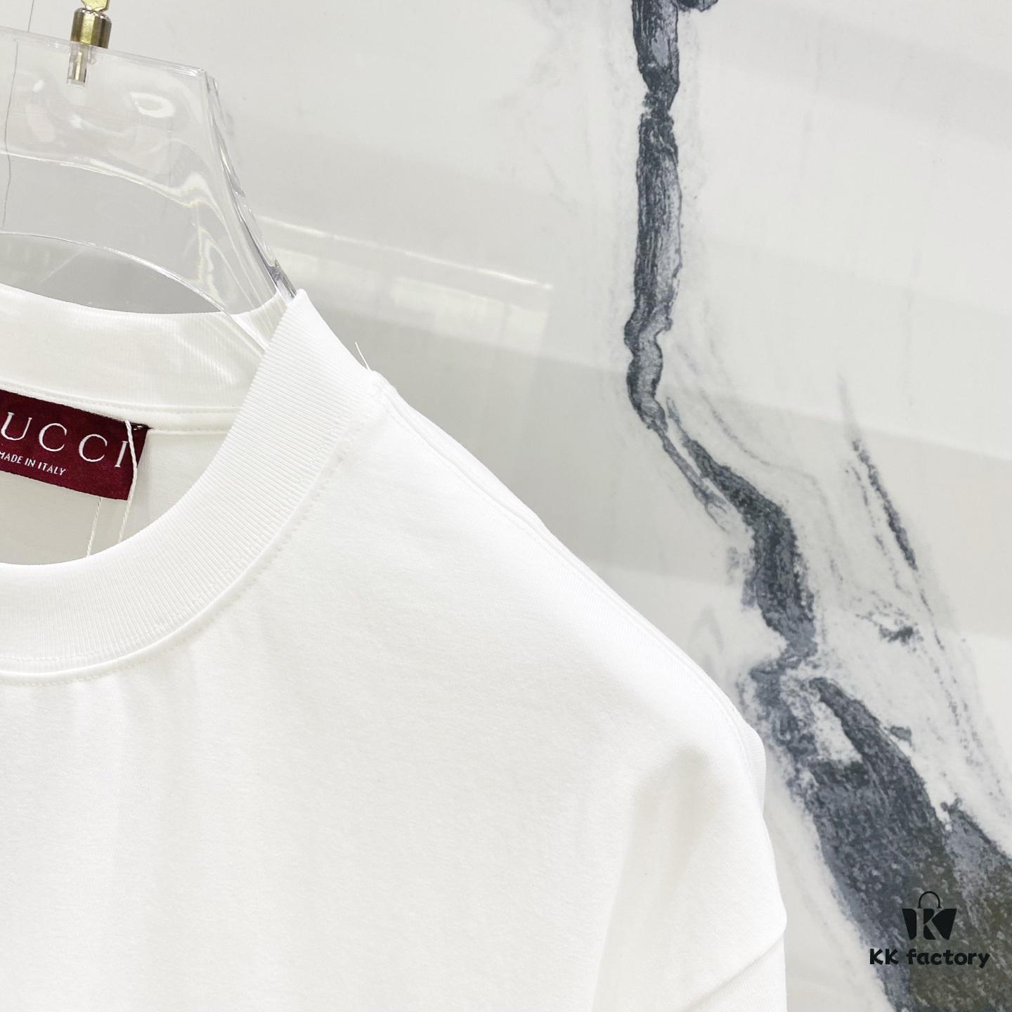 GUCCI Crew Neck Short-Sleeve T-Shirt 320g