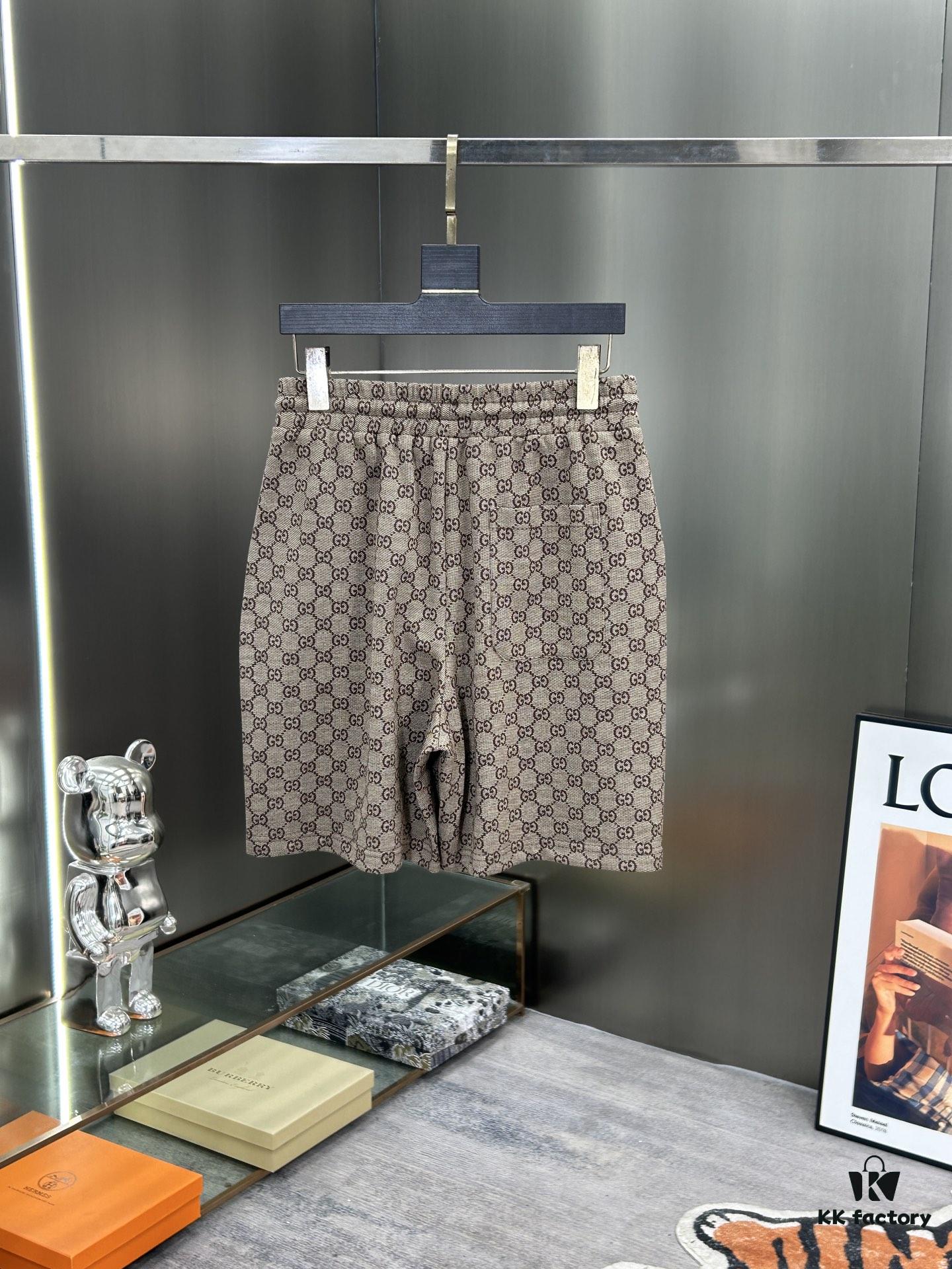 69313309908475d562cd9834 GUCCI 2025 Spring/Summer New Arrival Jacquard Knit Shorts