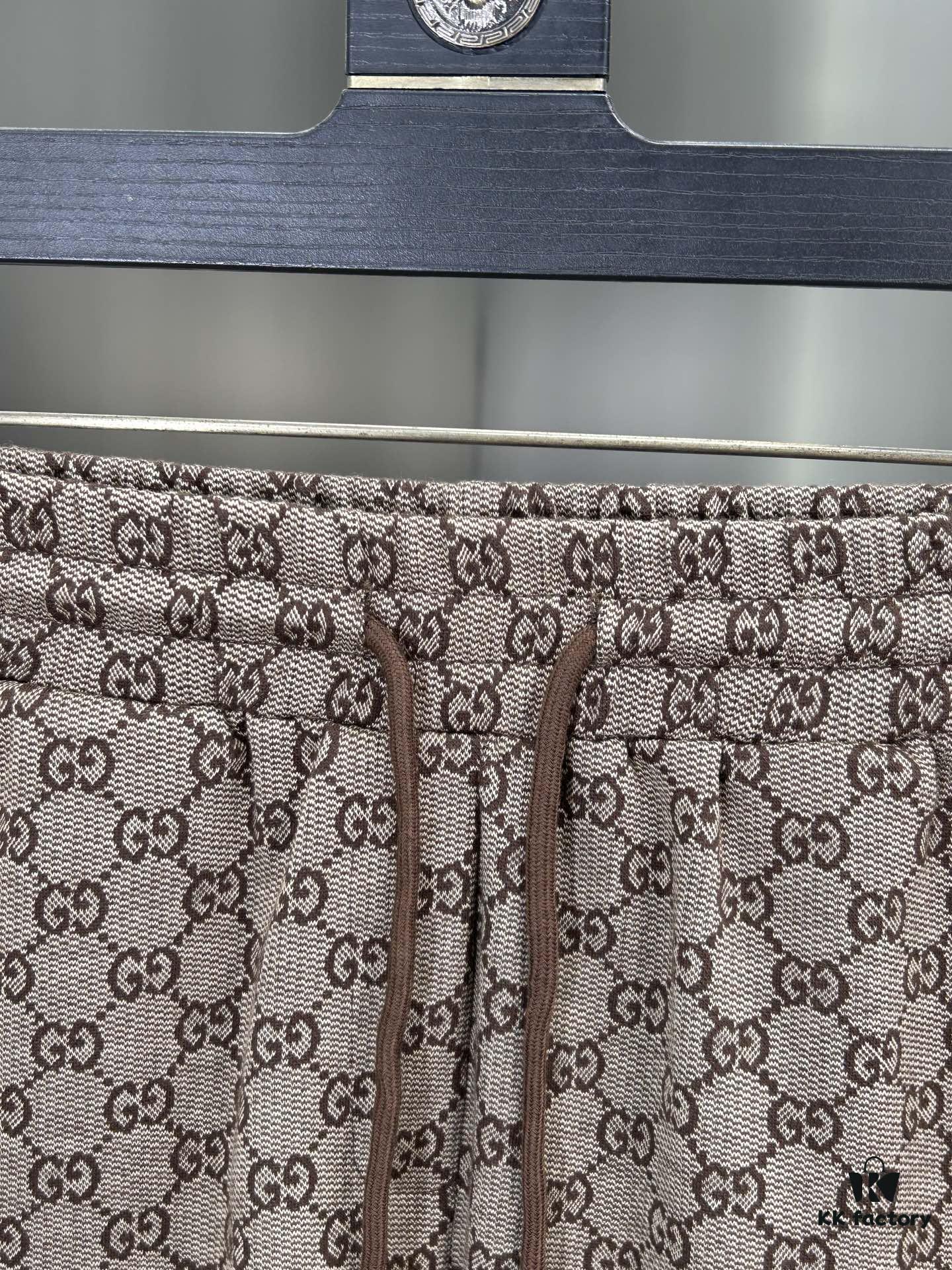 69313312908475d562cd9836 GUCCI 2025 Spring/Summer New Arrival Jacquard Knit Shorts