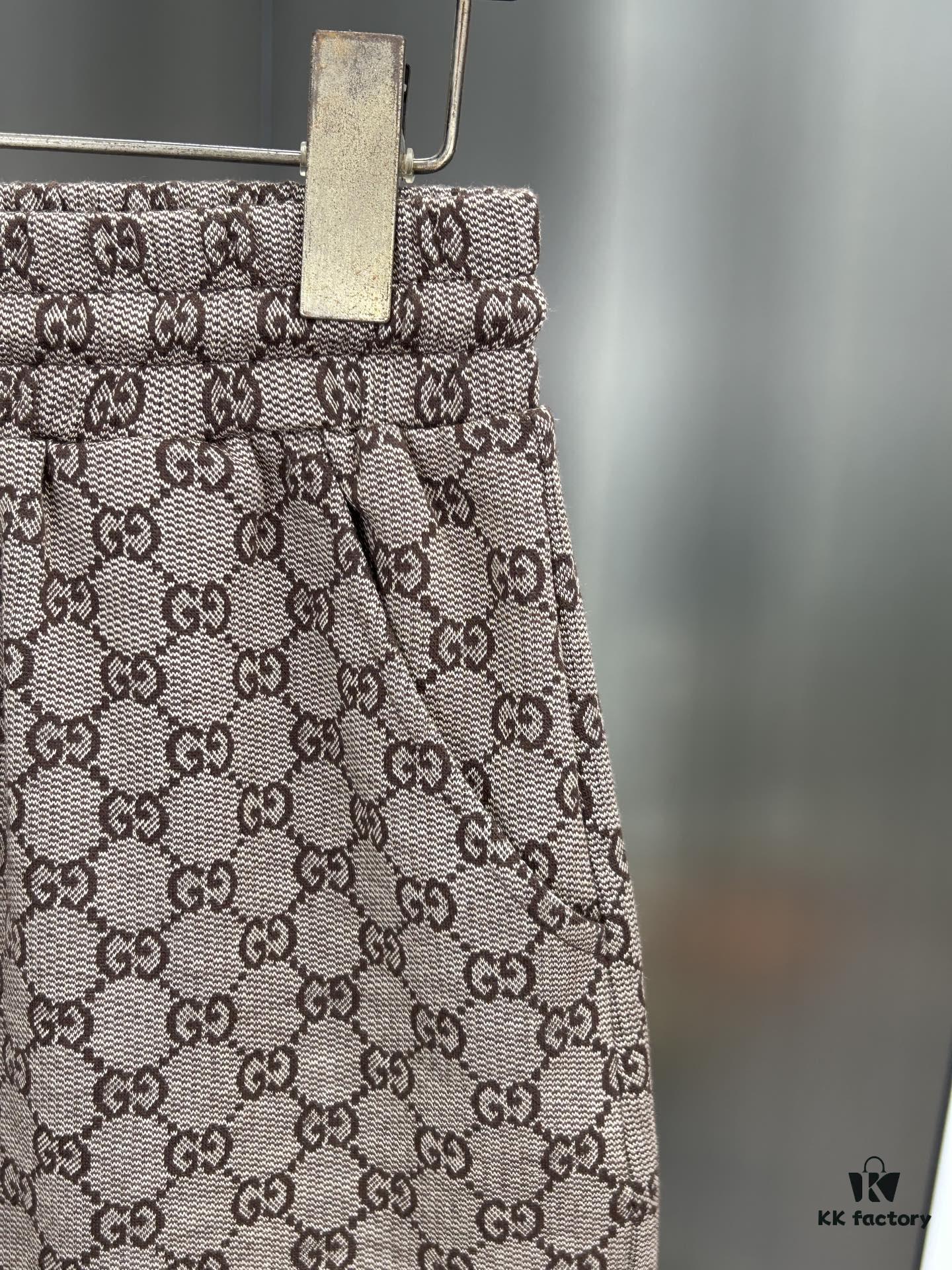 69313319908475d562cd9837 GUCCI 2025 Spring/Summer New Arrival Jacquard Knit Shorts