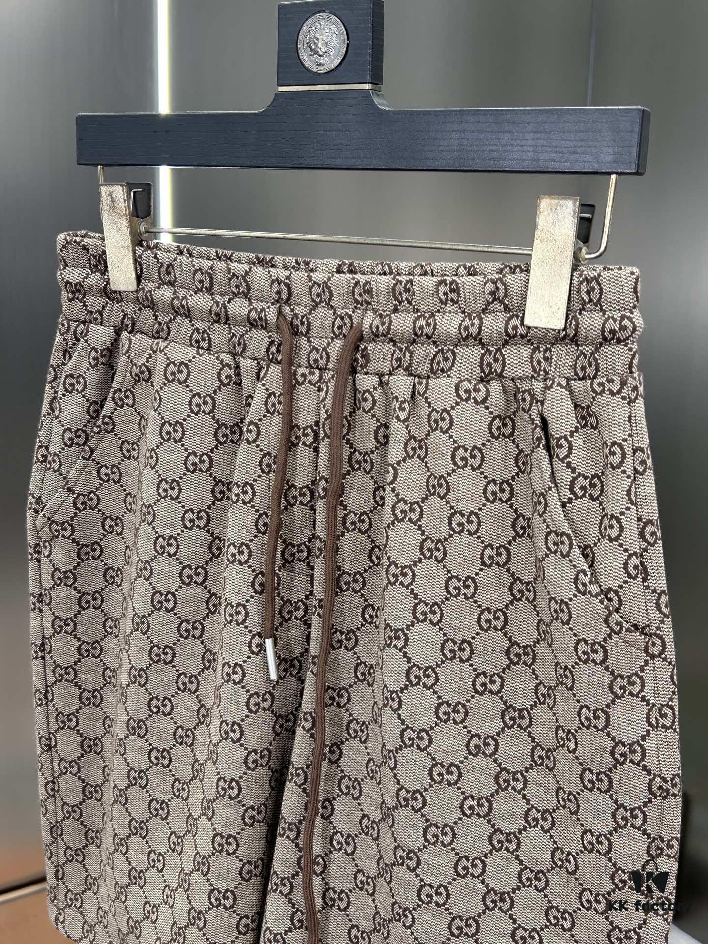 69313322908475d562cd9839 GUCCI 2025 Spring/Summer New Arrival Jacquard Knit Shorts