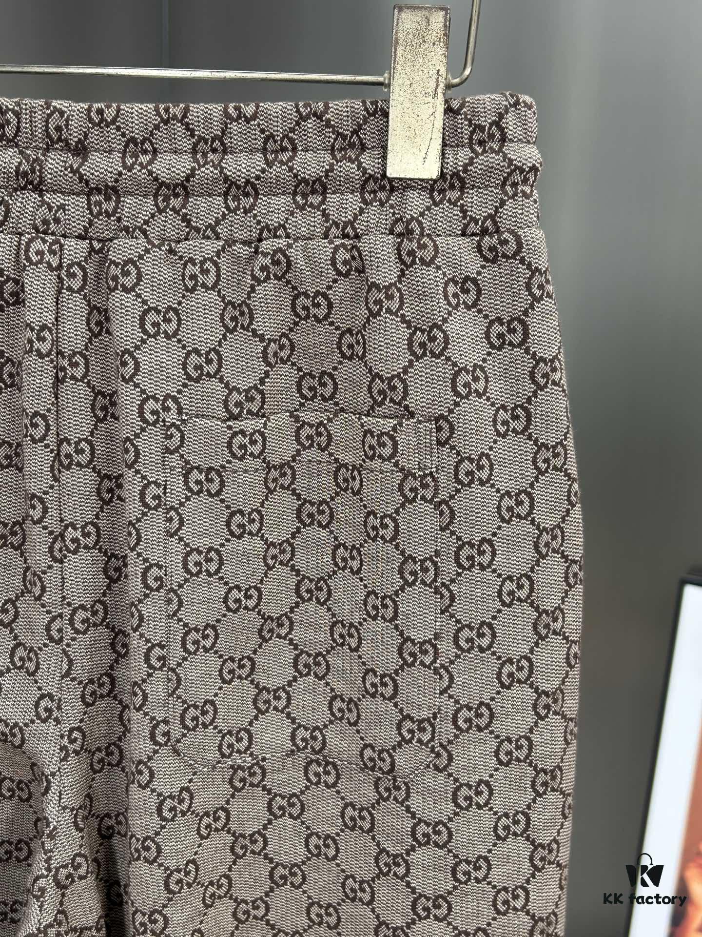 69313323908475d562cd983a GUCCI 2025 Spring/Summer New Arrival Jacquard Knit Shorts