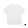 69313393908475d562cd9856 2025 Summer New Arrival Gucci GUCCI Collaborative The North Face Rainbow Letter Logo Print Round Neck Short Sleeve T-Shirt in 300g Combed Cotton Unisex