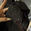 GUCCI 2025 Spring/Summer New Arrival Unisex T-Shirt with Red-Green Embroidered Logo and Print