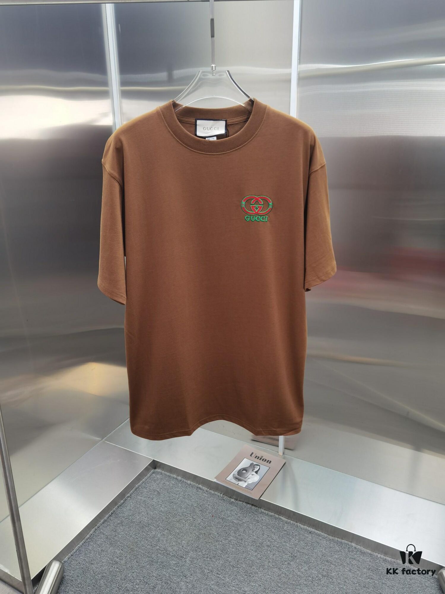 6931347d908475d562cd989a Gucci Embroidered Short Sleeve T-Shirt (Top Quality Version, Different from Standard Stock)