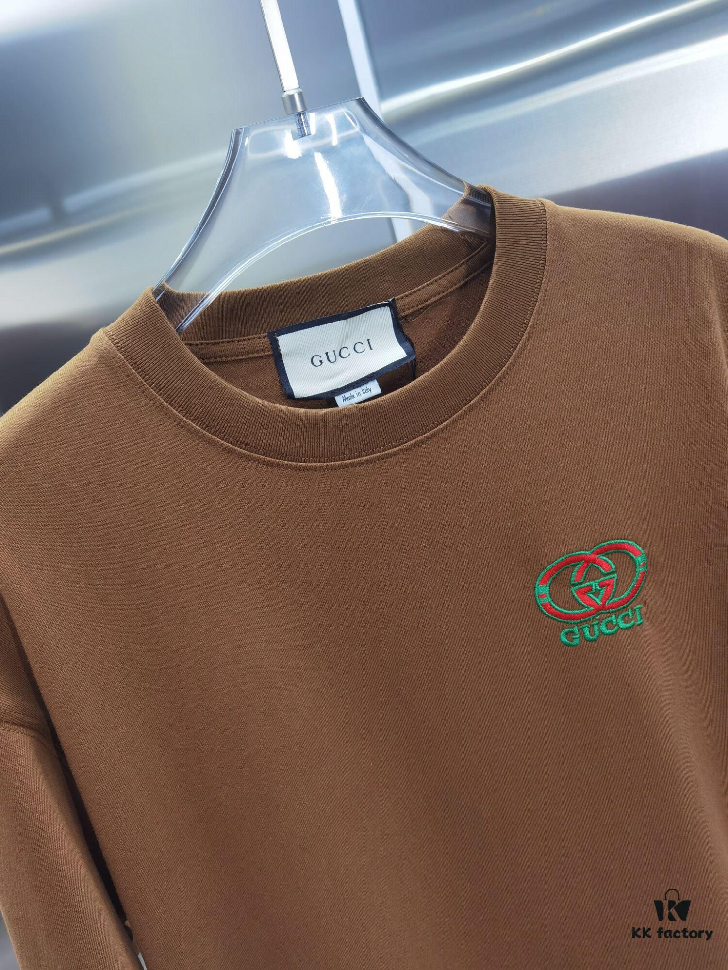 69313487908475d562cd989d Gucci Embroidered Short Sleeve T-Shirt (Top Quality Version, Different from Standard Stock)