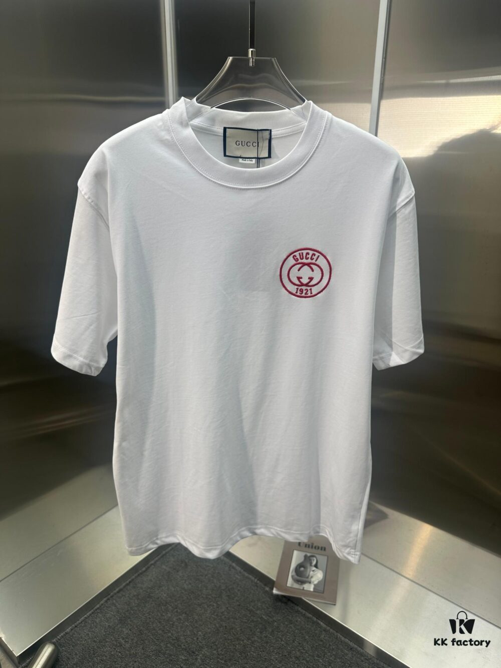 693134a4908475d562cd98a7 Gucci Embroidered Short Sleeve T-Shirt (Top Quality Version, Different from Standard Stock)