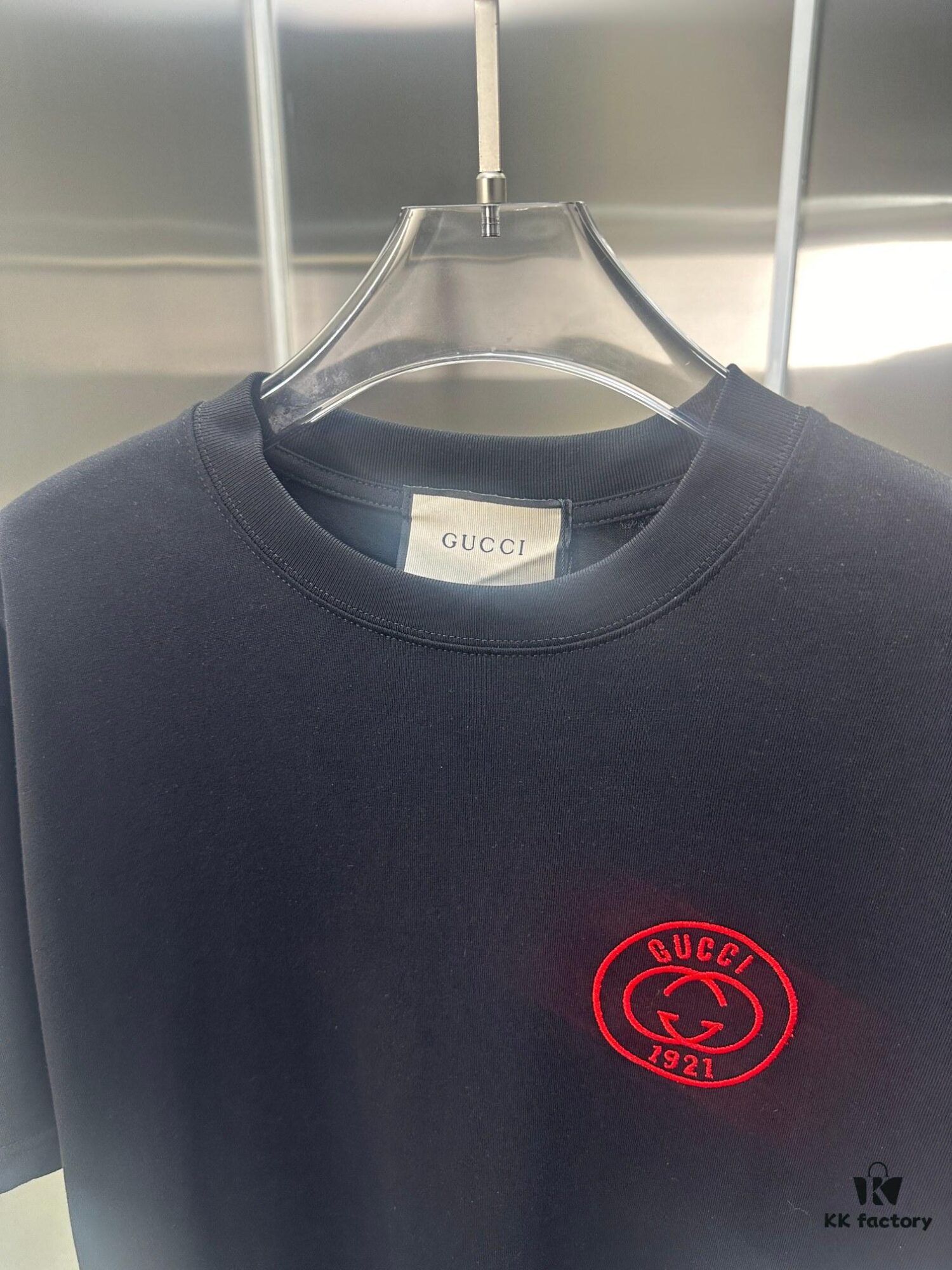 693134c2908475d562cd98af Gucci Embroidered Short Sleeve T-Shirt (Top Quality Version, Different from Standard Stock)