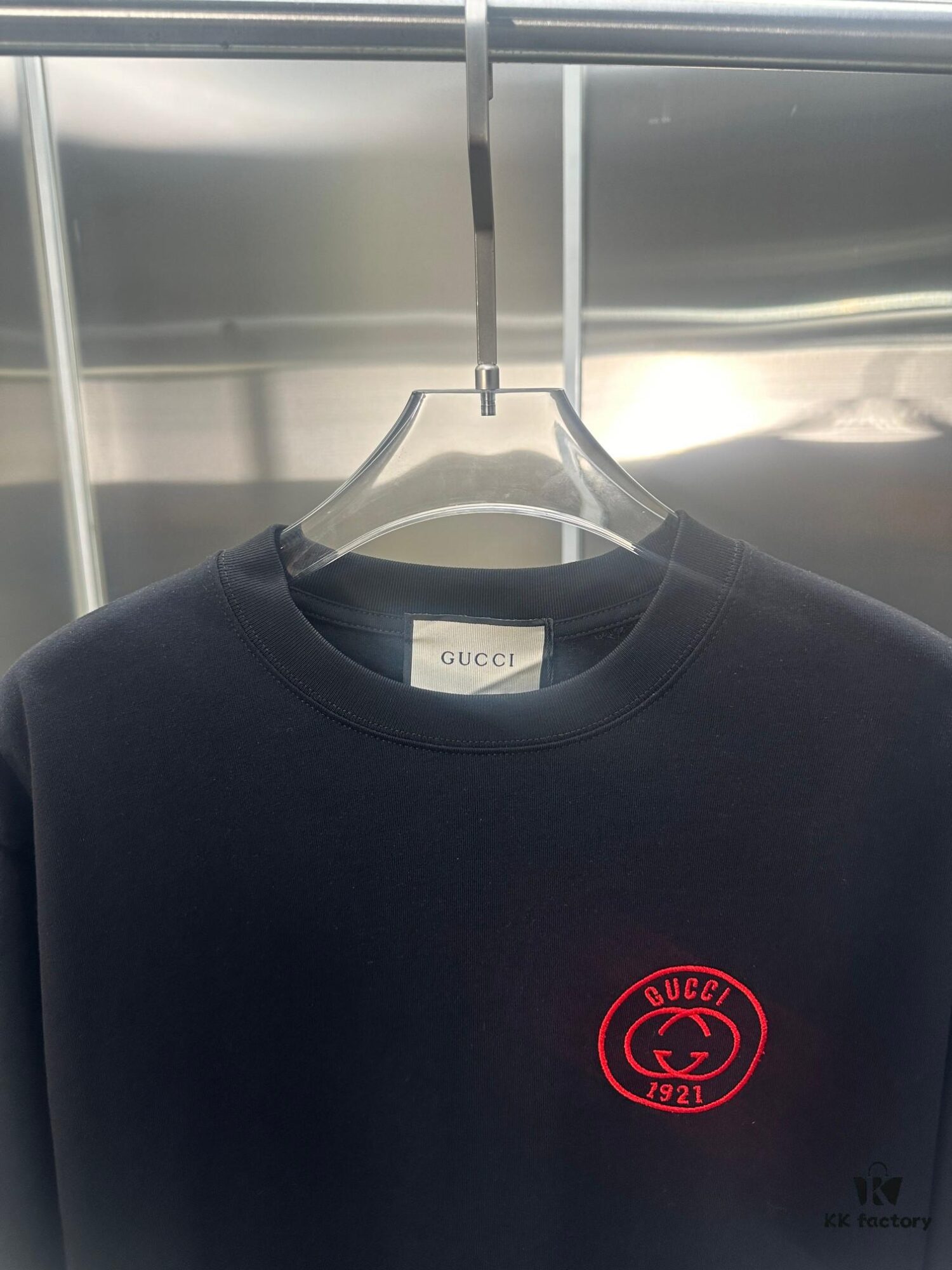 693134c4908475d562cd98b0 Gucci Embroidered Short Sleeve T-Shirt (Top Quality Version, Different from Standard Stock)