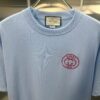 693134d1908475d562cd98b5 Gucci Embroidered Short Sleeve T-Shirt (Top Quality Version, Different from Standard Stock)