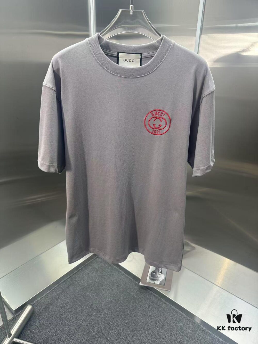 693134da908475d562cd98b8 Gucci Embroidered Short Sleeve T-Shirt (Top Quality Version, Different from Standard Stock)