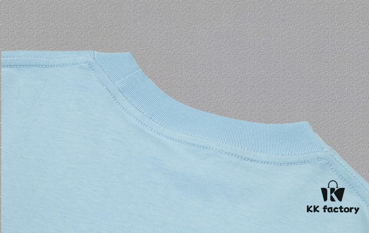 693134fa908475d562cd98c3 GUCCI 25SS Master-Designed New Arrival Printed Crew Neck Short Sleeve T-Shirt, 300g
