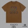69313504908475d562cd98c6 GUCCI 25SS Master-Designed New Arrival Printed Round-Neck Short-Sleeve T-Shirt, 300g