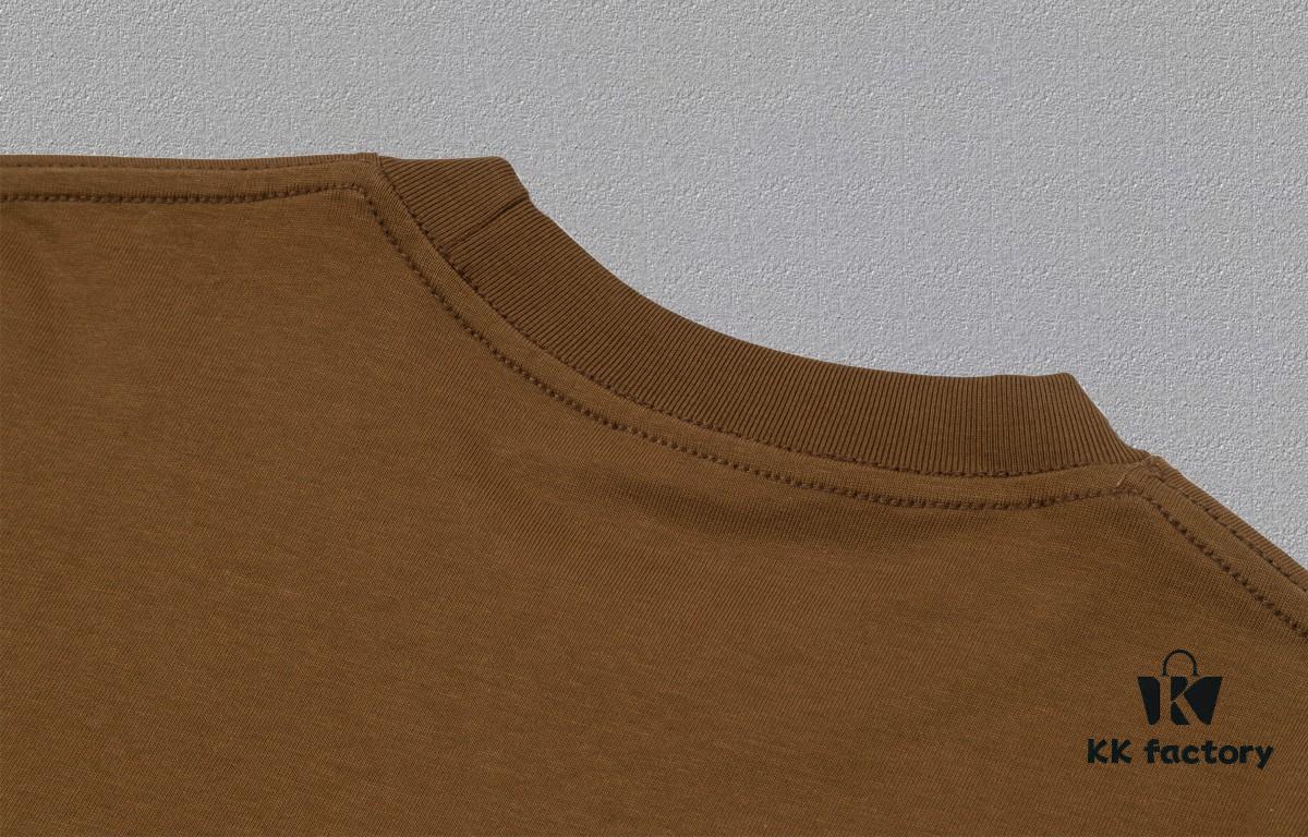 6931350b908475d562cd98c9 GUCCI 25SS Master-Designed New Arrival Printed Round-Neck Short-Sleeve T-Shirt 300g