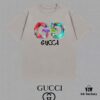 693135bf908475d562cd98fa GUCCI 25SS Master-Designed Brand New Fashion Print Round-Neck Short-Sleeve T-Shirt, 300g