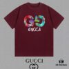 693135e3908475d562cd9900 GUCCI 25SS Master-Designed New Arrival Printed Round-Neck Short-Sleeve T-Shirt 300g