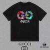 69313605908475d562cd9909 GUCCI 25SS Designed by Master, Branded New Arrival Printed Round Neck Short Sleeve T-Shirt, 300g, Autumn-Winter Latest In-Store Synchronized OS Drop Shoulder Fit, Stylish and Unique, Extremely Versatile and Attractive, Suitable for Both Men and Women, A Must-Have Item, Complete with Hang Tag, Neck Label, and Wash Label
